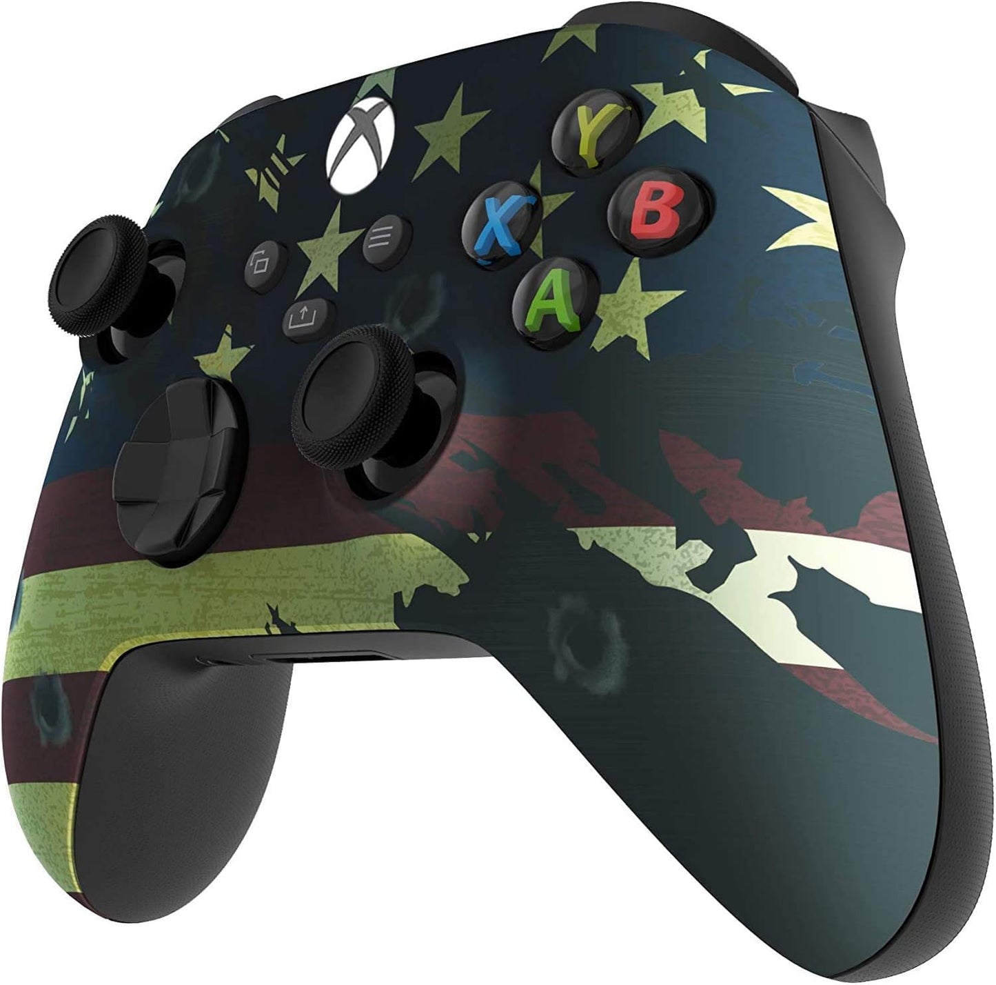 Custom Controllerzz Wireless Xbox Controller - Soft Touch Feel - X/S US Flag