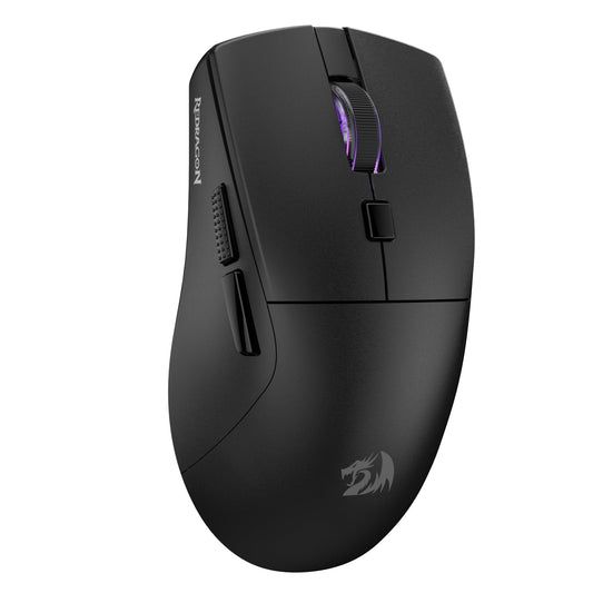Redragon M618 LIT Wireless Gaming Mouse - 10000 DPI, Ergonomic, 6 Programmable Buttons, Ultra Lightweight, Black