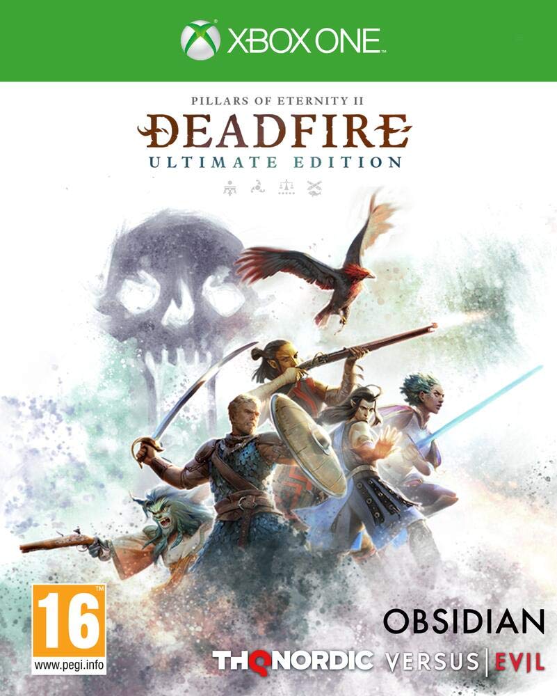 THQ Nordic Pillars of Eternity II: Deadfire - Xbox One, Standard Size, Noir Color, Model 9120080072184