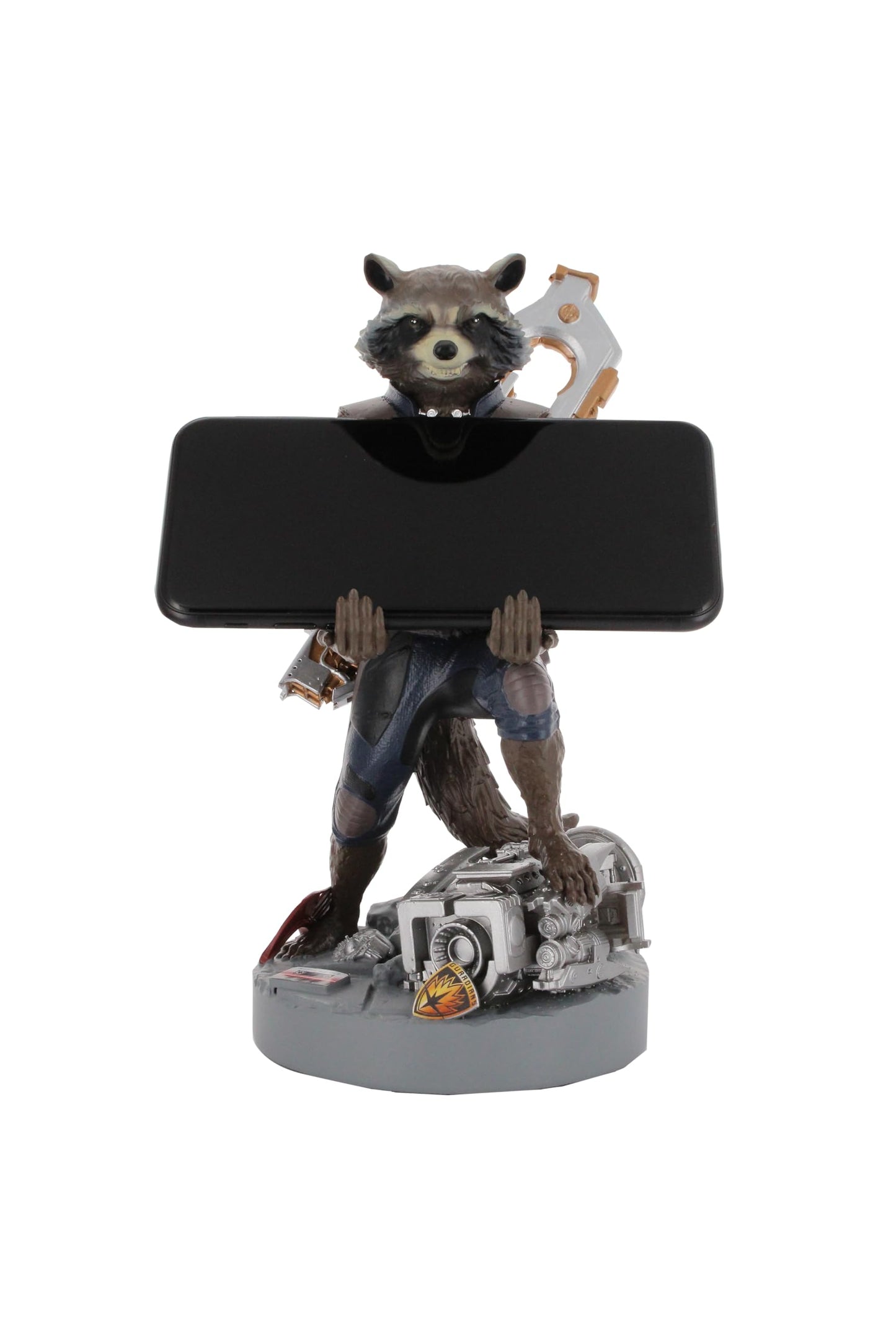 Cableguys Cg Rocket Raccoon Cable Guy - Multicolor Figurine, Model MER-3567