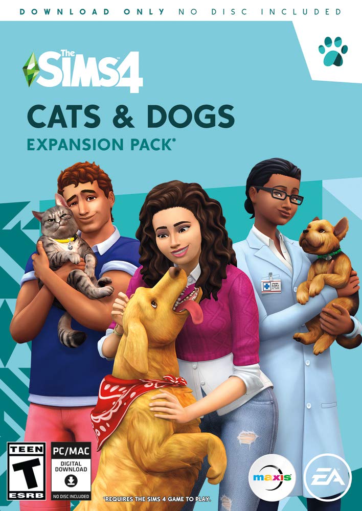 Electronic Arts The Sims 4 Cats & Dogs - PC Game, Model 36887