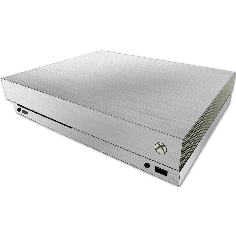 MIGHTY SKINS MightySkins Skin for Microsoft One X - Cold Steel, Durable Vinyl Decal, Easy Apply/Remove, USA-Made