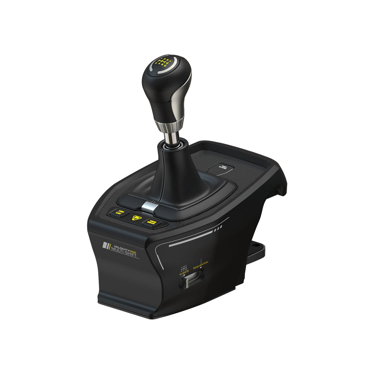Turtle Beach VelocityOne Multi-Shift Sim Racing Shifter & Handbrake for Windows PC  Xbox Series X|S & Xbox One - 7-Gear + R H-Gate & Sequential Shifter  Handbrake  Hall-Effect Magnetic Sensors - Black