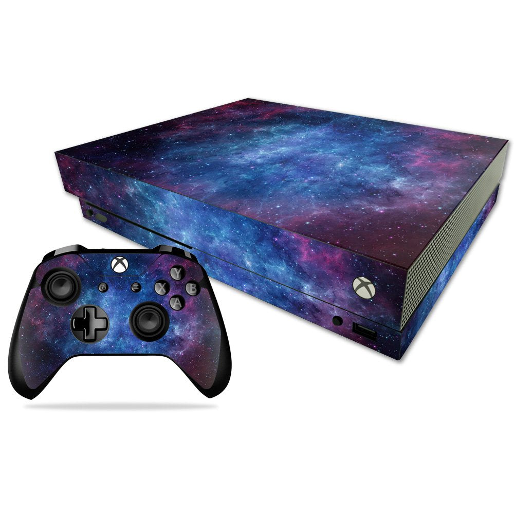 MIGHTY SKINS Xbox One X Skin - Nebula Vinyl Decal Wrap, Durable & Easy to Apply, Model MIXBONXCMB-Nebula