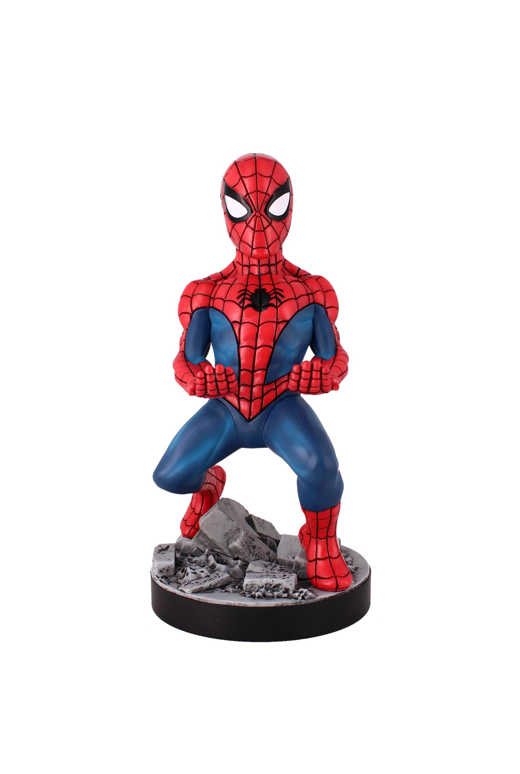 Cable Guys Spider-Man Classic Accessory Holder for Gaming Controllers & Smartphones - Model CGCRMR300236 - Color: WWW