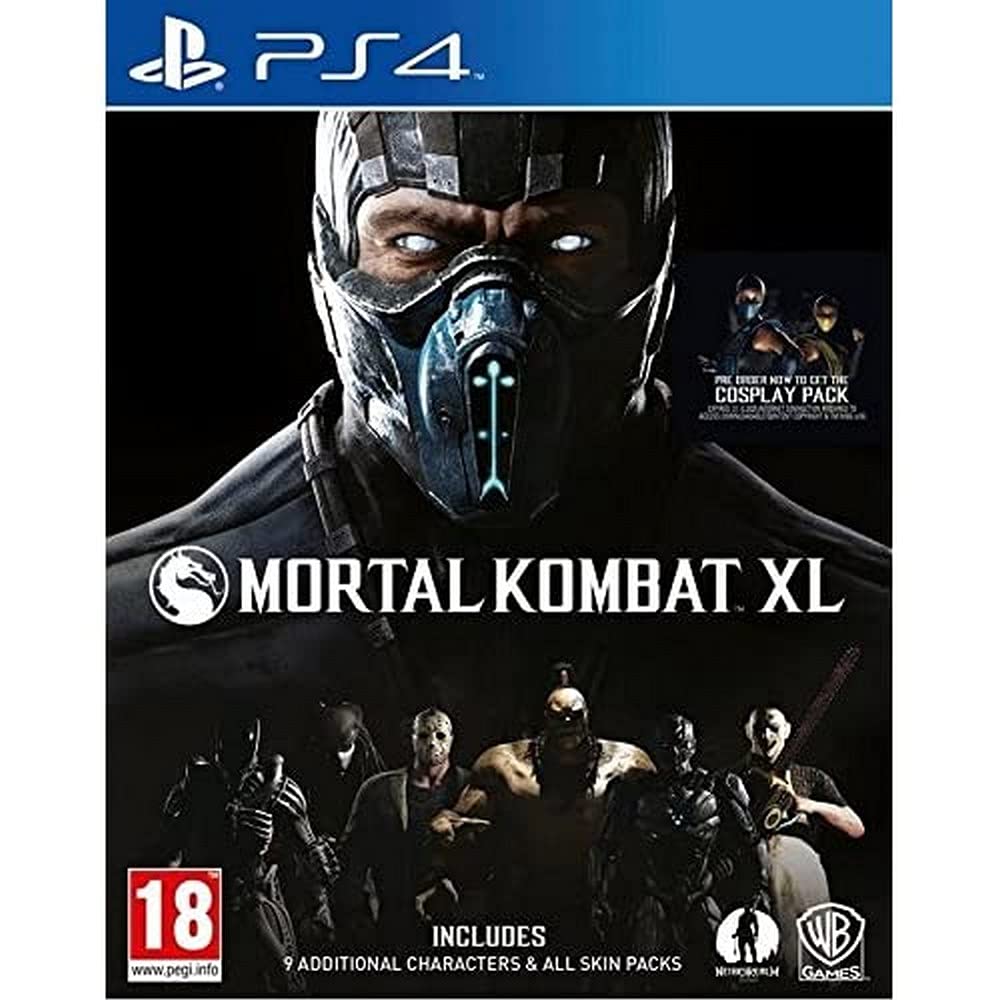 WARNER BROS Mortal Kombat XL Game for PS4 - Model 214700, Action Fighting Adventure