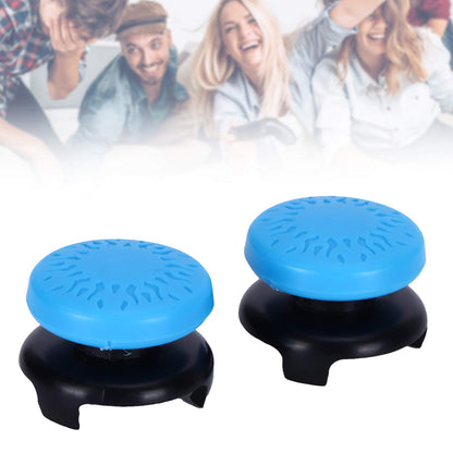 ASHATA Thumbstick Extender for 5 Controllers – Blue 3D Texture Joystick Grip – Model eboxer-1ab9gshfud6554-13