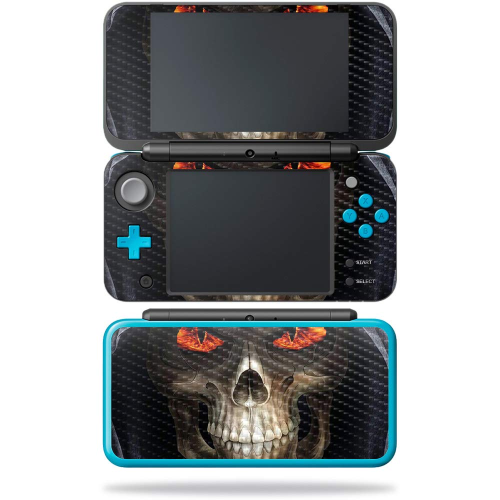 MightySkins Carbon Fiber Skin for Nintendo New 2DS XL - Safety First | Protective  Durable Textured Carbon Fiber Finish | Easy to Apply  Remove  and Change Styles | Made in The USA