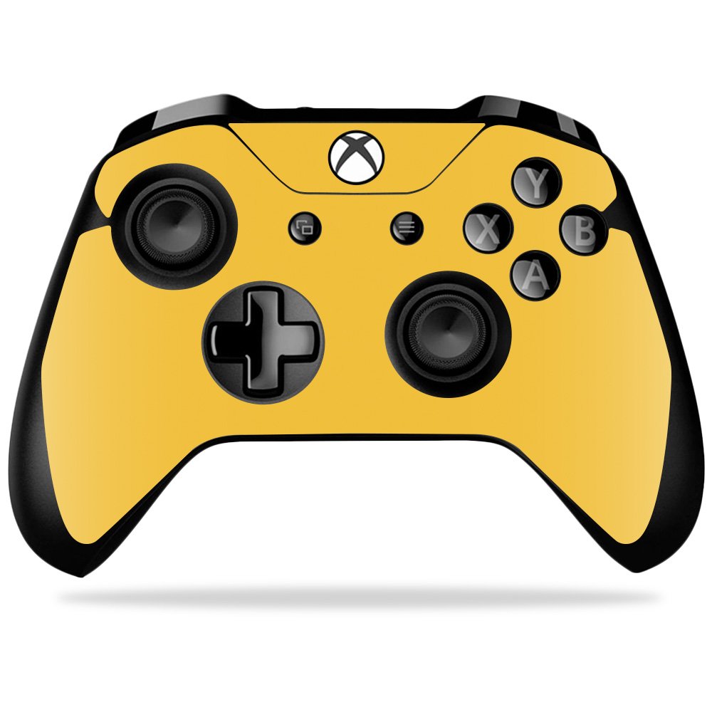 MIGHTY SKINS Xbox One X Controller Skin - Solid Marigold, Durable Vinyl Decal, Easy to Apply & Remove, Made in USA