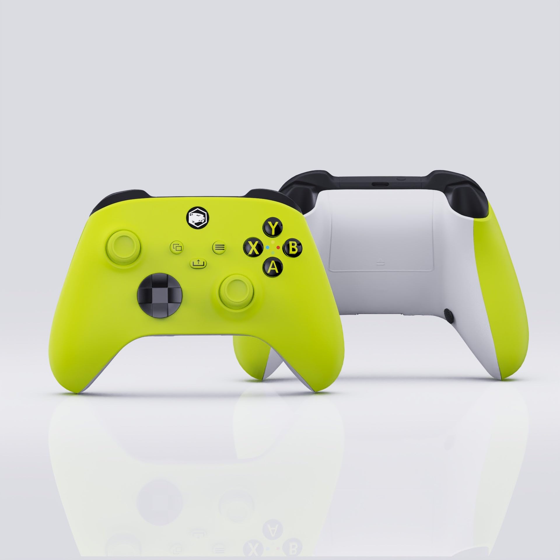 Battle Beaver Basic Pick Controller for Xbox Series X/S with Rumbles In, TMR, A/B Rear Buttons, Carrying Case Electric Volt