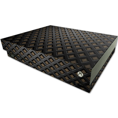 MIGHTY SKINS MightySkins Vinyl Skin for Microsoft One X Console - Black Wall, Durable & Easy to Apply, Model MIXBONX-Black Wall