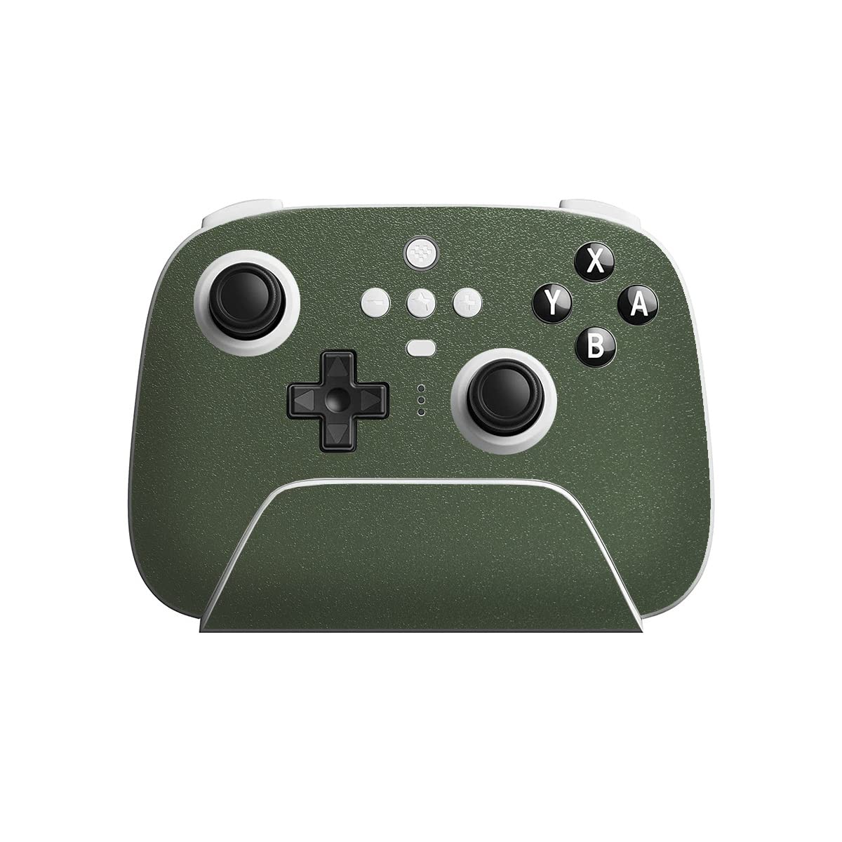 SopiGuard Sticker Skin for 8Bitdo Ultimate Wireless Controller Front and Buttons (Rugged Marsh Green)