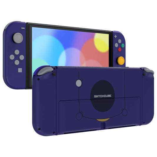 eXtremeRate DIY Full Set Shell Buttons for Nintendo Switch OLED  Replacement Console Back Plate & Kickstand  Custom Housing for Nintendo Switch OLED JoyCon Controller - Classic SwitchCube Style