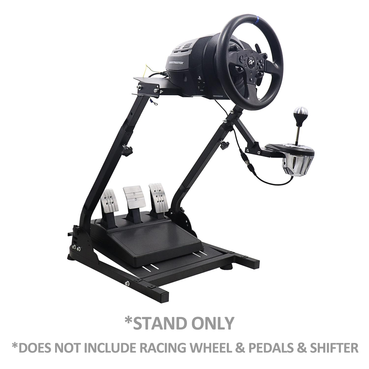 YXHARD Racing Wheel Stand - Adjustable & Foldable, Compatible with Logitech G25/G27/G29/G920, Size A