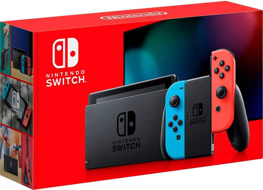 Nintendo Switch Console - Neon Red/Neon Blue - Model 10002208 - Pack of 1