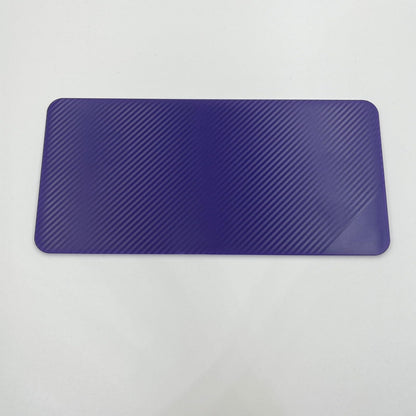 Hzxkqmil Replacement Housing Shell Case for Nintendo New 2DS LL/XL, Purple + Silver