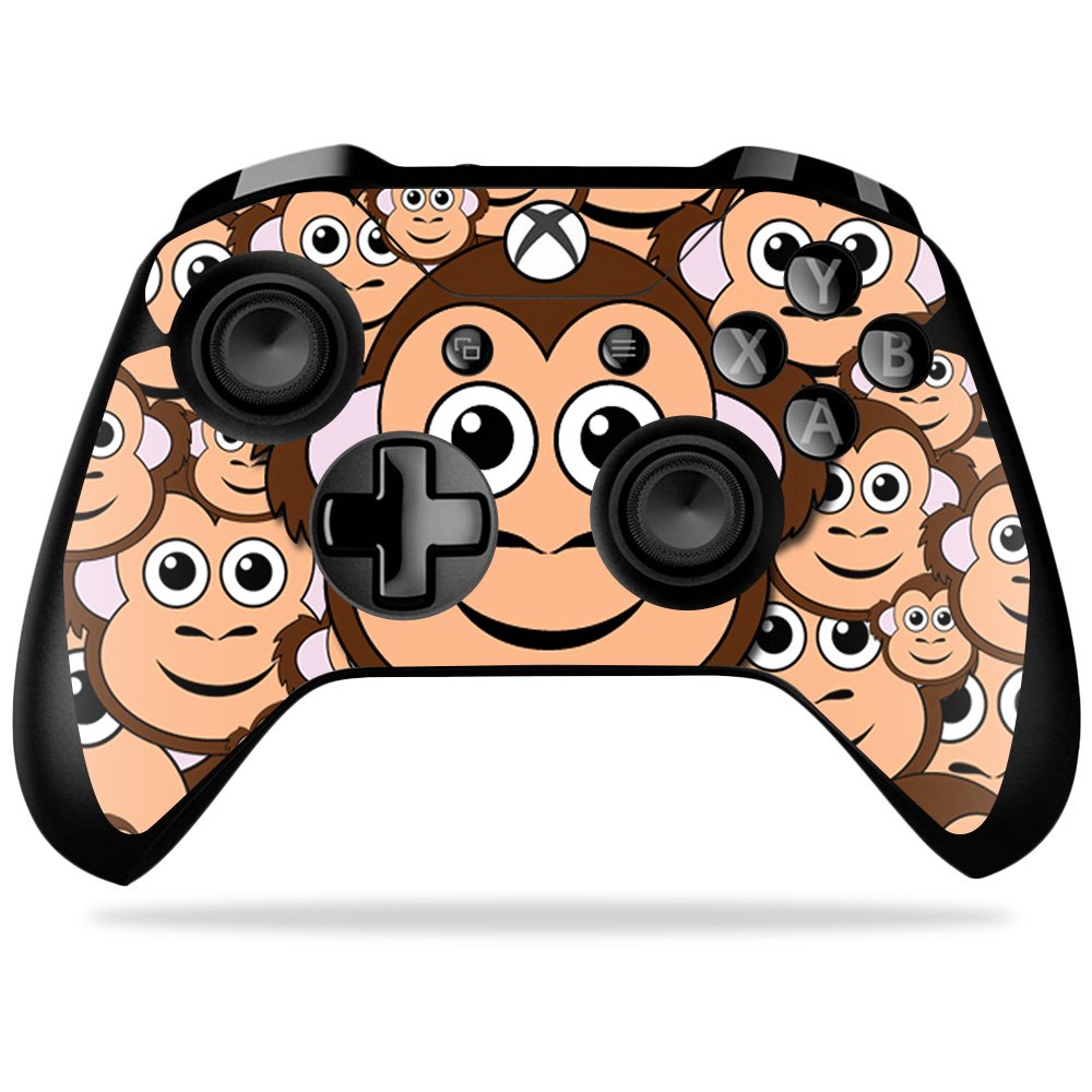 MIGHTY SKINS Xbox One X Controller Skin - Monkey Vinyl Decal Wrap, Durable & Unique Design, Easy to Apply, Made in USA