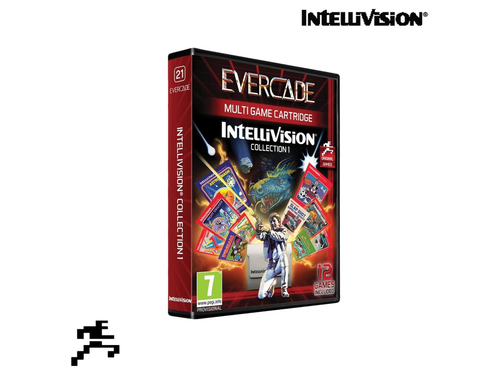 Blaze Evercade Intellivision Cartridge 1 - Model FG-INT1-EVE-USA for Nintendo DS