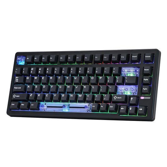 Ematerial nameAKER HE80 Hall Effect Gaming Keyboard  8K Polling & 32K Scan  Creamy Gasket  DKS  SOCD  Hot-Swappable  RGB Backlit  Wired Gaming Keyboard for PC & Mac (Black)