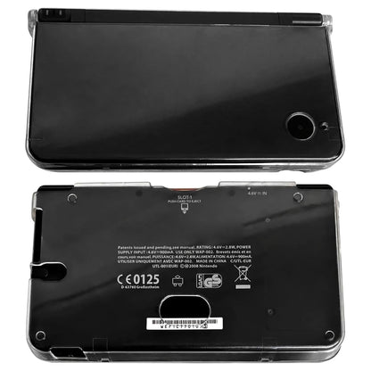 OSTENT Hard Crystal Clear Game Case for Nintendo DSi LL/XL - Durable Protection Shell