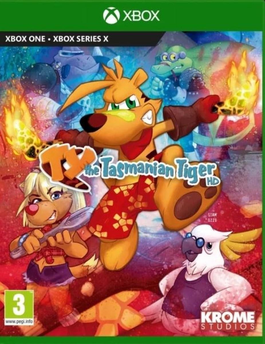 Krome Studios TY The Tasmanian Tiger HD - Xbox One Standard Edition, Model 5060760883904
