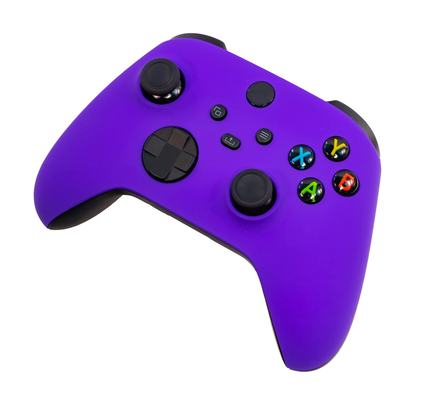 Crazy Controllerz Xbox Series X Soft Touch Controller - Purple Color, Added Grip, Compatible with Xbox One & Series S
