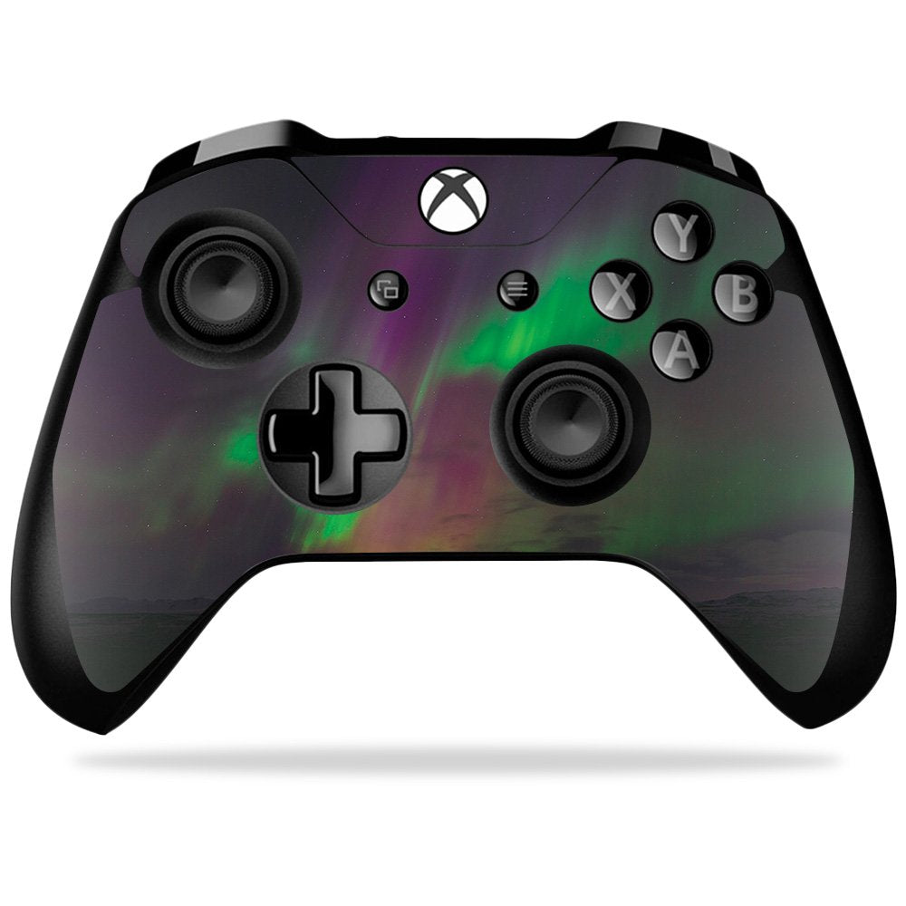MIGHTY SKINS Xbox One X Controller Skin - Aurora Borealis, Durable Vinyl Wrap, Easy to Apply, Model MIXBONXCO-Aurora Borealis