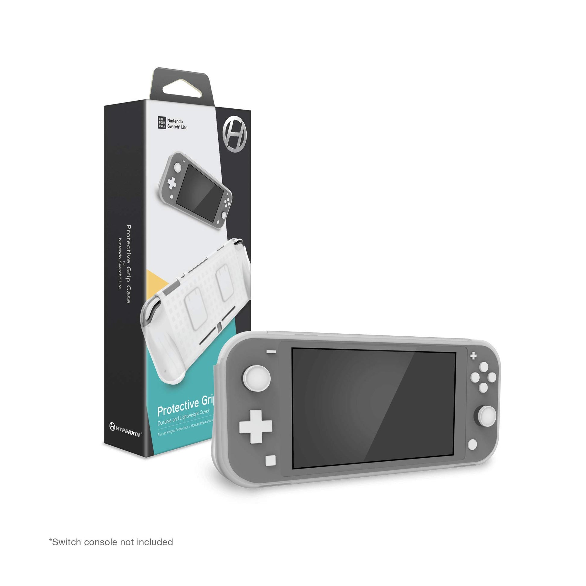 Hyperkin Protective Grip Case for Nintendo Switch Lite (White) - Nintendo Switch