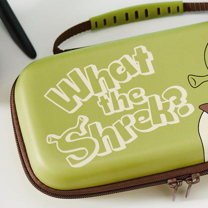 Numskull Shrek Hard Shell Travel Case for Nintendo Switch - Fits 10 Games & Accessories, One Size, NS4289