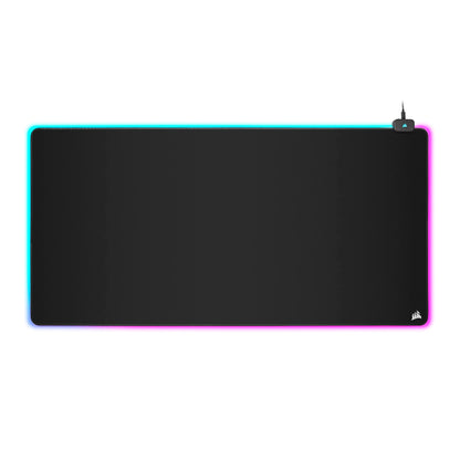 Corsair MM700 RGB Extended 3XL Gaming Mouse Pad - 1,220mm x 610mm, Black, Three-Zone RGB Lighting, Model CH-9417080-WW