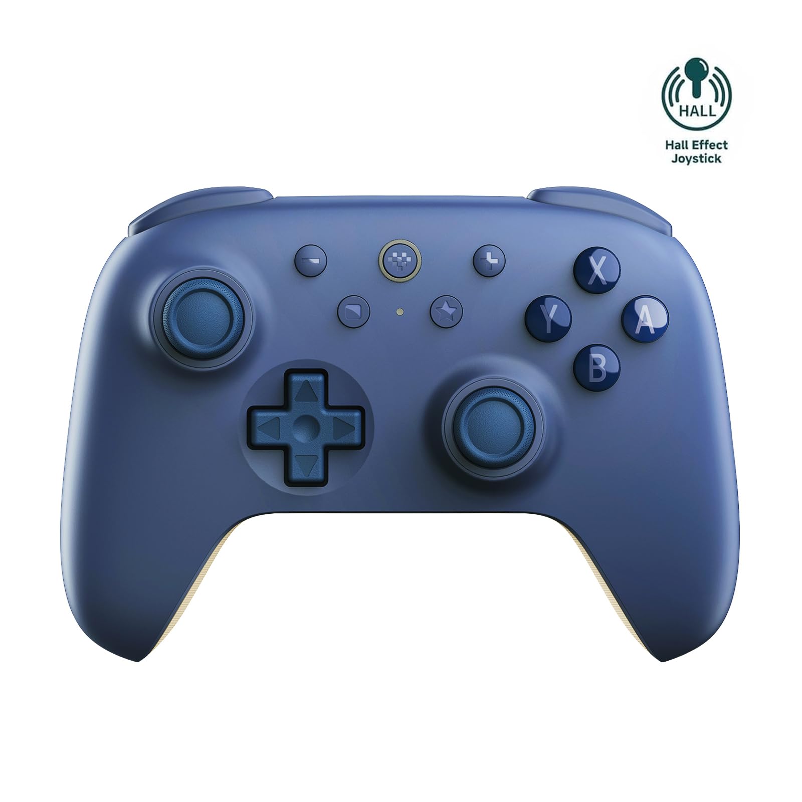 8BitDo Ultimate 2C Bluetooth Controller for Switch  Switch 2  Hall Effect Joysticks  Wake-up Switch 1  Non-linear Digital Triggers  Remappable L4/R4 Bumpers  6-axis Motion Control and Rumble Vibration - Dark Blue