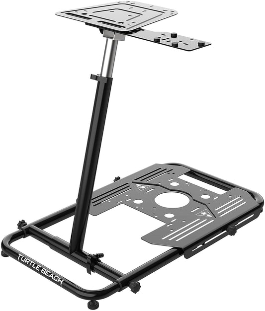 Turtle Beach VelocityOne Universal Stand for Flight Simulation & Racing - Adjustable Metal Design, Black, Model TBS-0720-05
