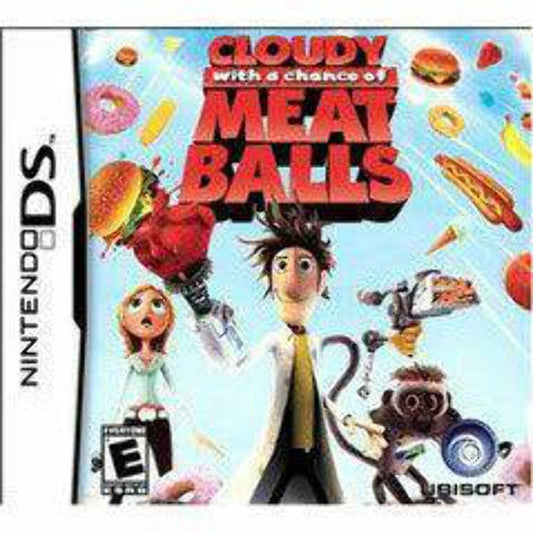 Ubisoft Cloudy Chance Of Meatballs for Nintendo DS - Model 16545, Engaging Gameplay, Fun Adventure