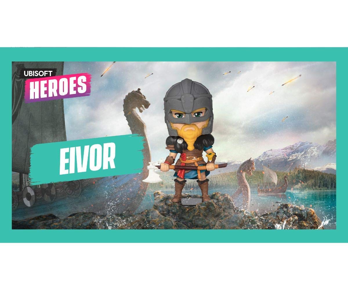 Ubisoft UBI Heroes Series 2 Chibi Eivor Male Figurine - Standard Size, Model 300114260