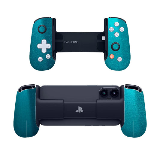 SopiGuard Sticker Skin for Backbone One Controller Full Body Wrap (Gloss Teal)
