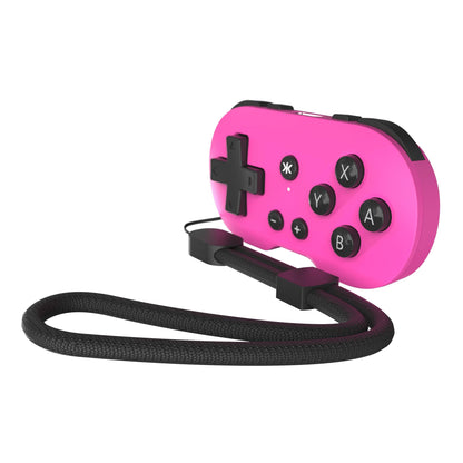 CRKD ATOM Keychain Controller for Nintendo Switch, PC, Mac, Mobile - Mini, Hot Pink, Model 24-AT