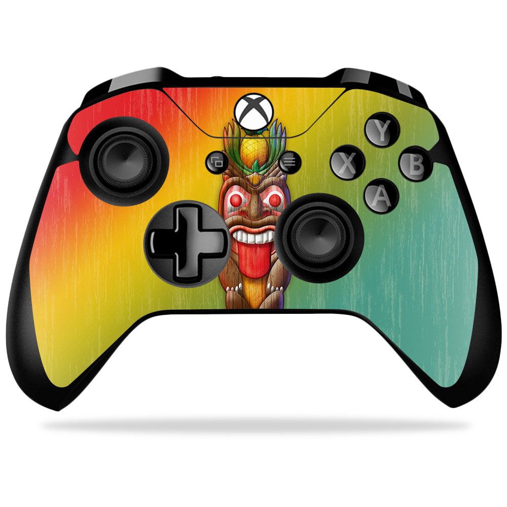 MIGHTY SKINS Xbox One X Controller Skin - Tiki Man Vinyl Decal Wrap, Durable & Easy to Apply, Model MIXBONXCO-Tiki Man