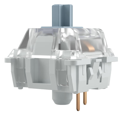 Glorious Kailh Speed Silver Mechanical Keyboard Switches - Ultra-Fast Linear 120-Pack for Competitive Gaming