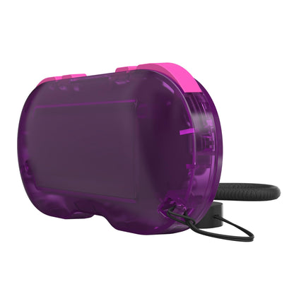 CRKD Collectible Keychain Controller for Nintendo Switch, PC, Mobile - Mini Size, Atomic Purple, Model 24-AT