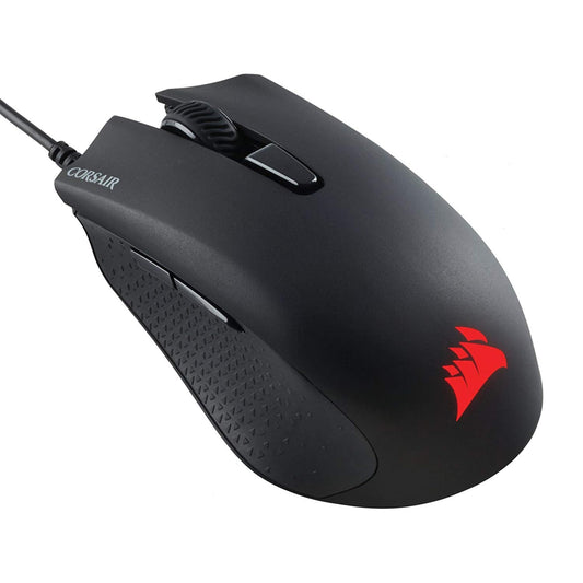 Corsair Harpoon PRO RGB Wired Lightweight FPS/MOBA Gaming Mouse - 12,000 DPI - 6 Programmable Buttons - iCUE Compatible - PC, Ma