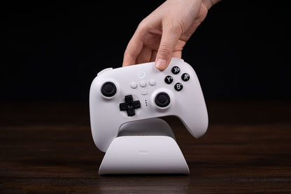 8Bitdo Ultimate Bluetooth Controller - Wireless Pro Controller with Hall Effect Joystick, Compatible with Switch, Windows, Steam Deck, White