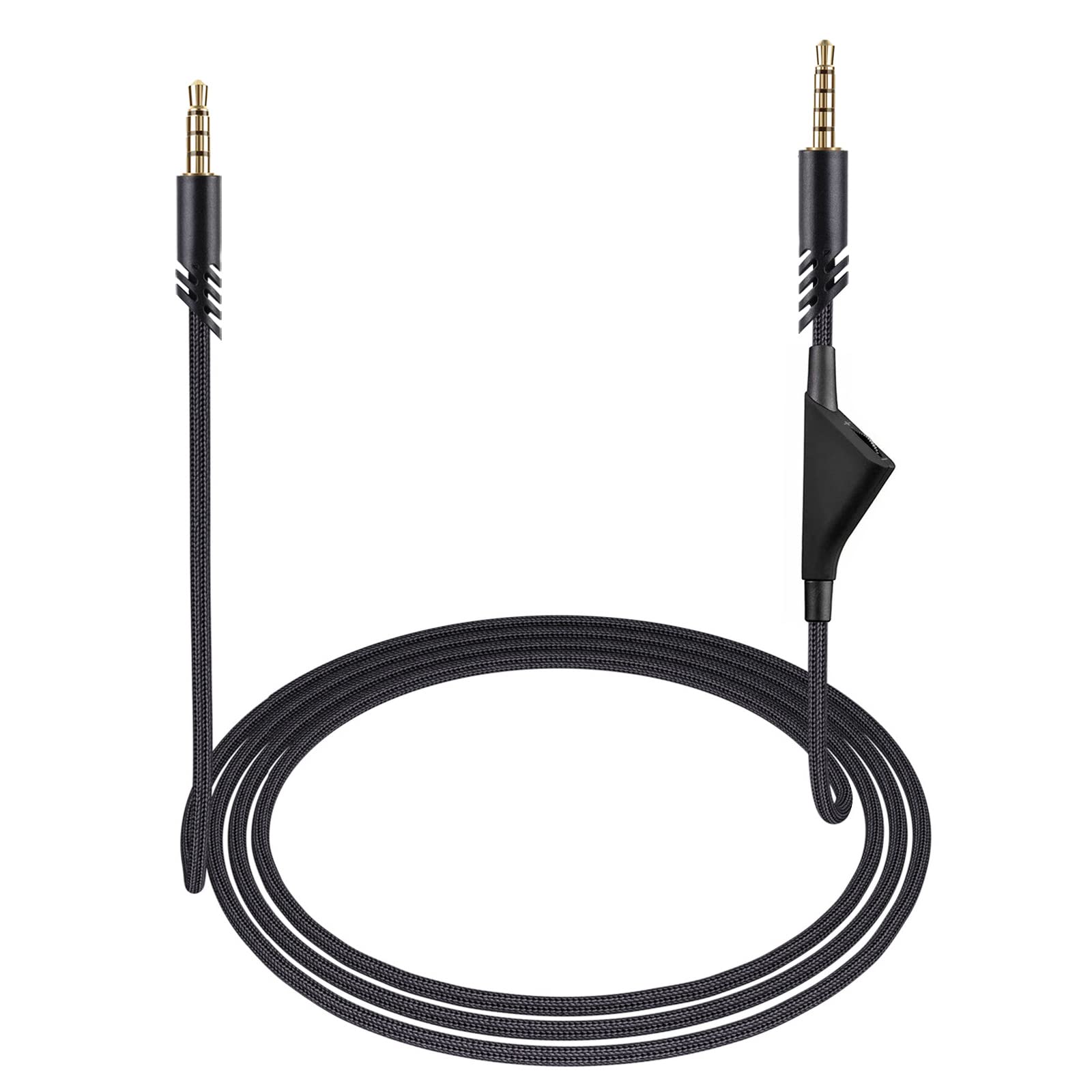 weishan A40 Cord Replacement for Astro A10 A40 TR Gaming Headsets  3.5mm(1/8) Braided Detachable Audio Cable with Inline Volume Control  6ft Long