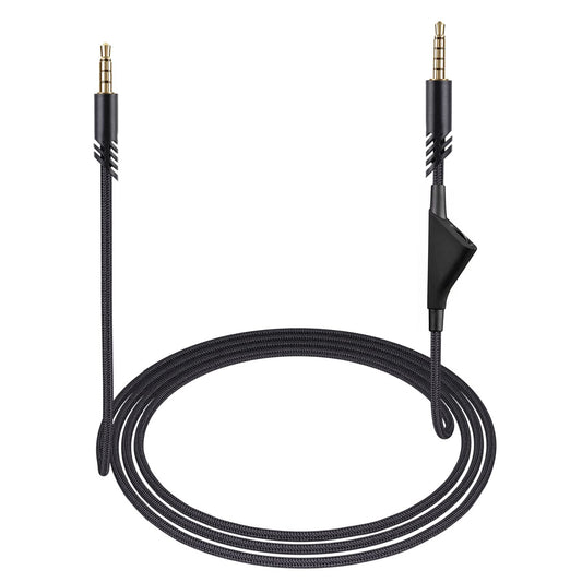 weishan A40 Cord Replacement for Astro A10 A40 TR Gaming Headsets  3.5mm(1/8) Braided Detachable Audio Cable with Inline Volume Control  6ft Long