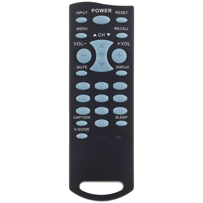 ALLIMITY FXTG Remote Control for Sanyo TVs - Model ZCM-ME526-FXTG, Black