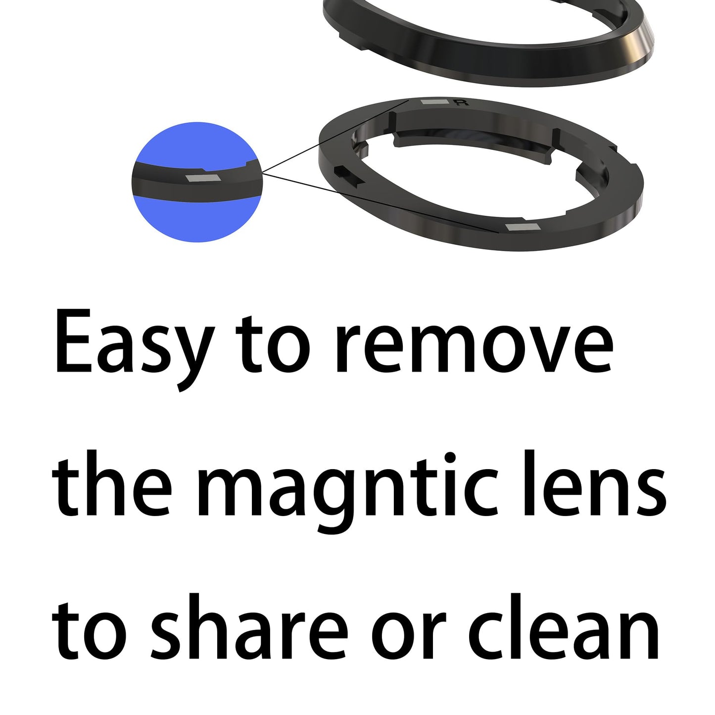 IOOIOO Lens for Meta Quest 3 - Farsighted SPH:+4 for L/R Eye, Oculus VR Headset