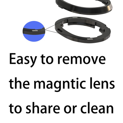 IOOIOO VR Lens for Meta Quest 3 - Farsighted SPH +4.25, One Lens for L/R Eye, Color: Meta Quest 3