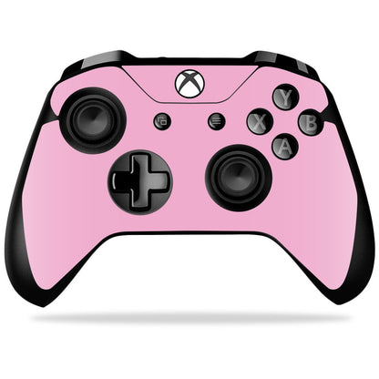 MIGHTY SKINS MightySkins Skin for Xbox One X Controller - Solid Pink, Durable Vinyl Decal, Easy to Apply and Remove