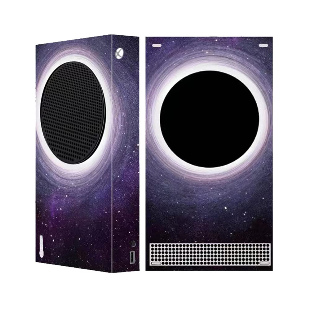 Mytrix Whole Body Protective Skin for Xbox Series S Gaming Console  Durable Vinyl Decal Style Easy Apply Skin Wrap Stickers for Xbox - Galaxy Black Hole