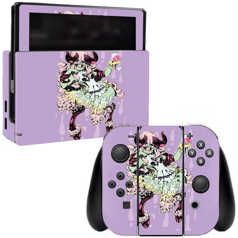MIGHTY SKINS Nintendo Switch Skin - Satyr | Durable Vinyl Decal Wrap, Easy to Apply & Remove, Model NISWI-Satyr