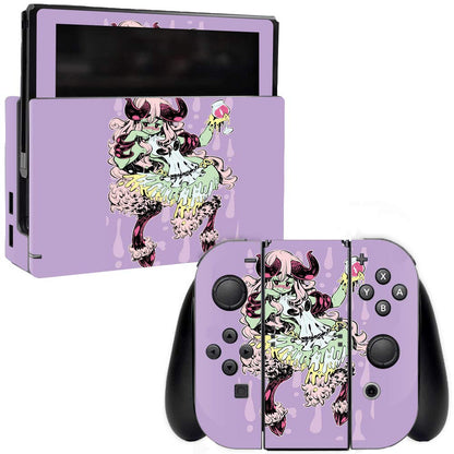 MIGHTY SKINS Nintendo Switch Skin - Satyr | Durable Vinyl Decal Wrap, Easy to Apply & Remove, Model NISWI-Satyr